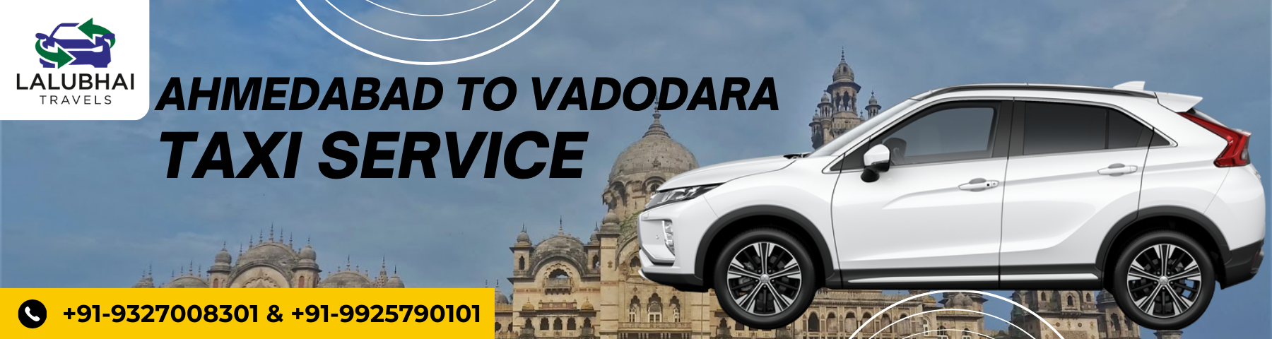 Ahmedabad To Vadodara Taxi Service